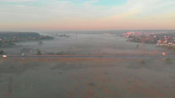 Billboards Road Fog alt