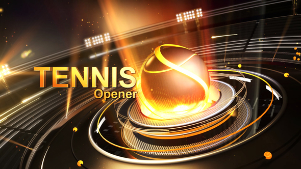 Tennis Intro - VideoHive 31496234