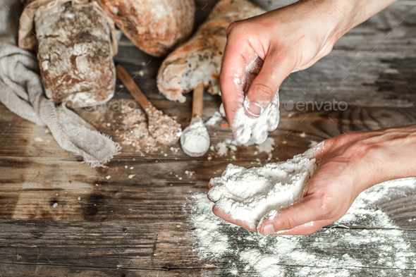 preparation of the bread