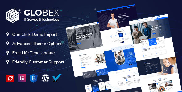 Globex – IT Solutions & Services WordPress Theme