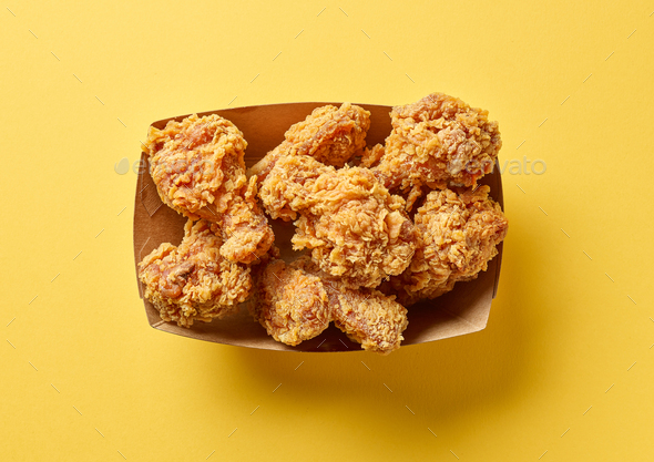 Download Fried Chicken Wings Stock Photo By Magone Photodune