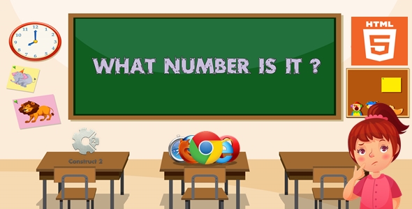 What number is it? - HTML5 - Educational game