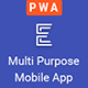 Ensign: Multi Purpose PWA Mobile App Template