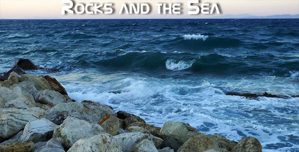 Rocks And The Sea