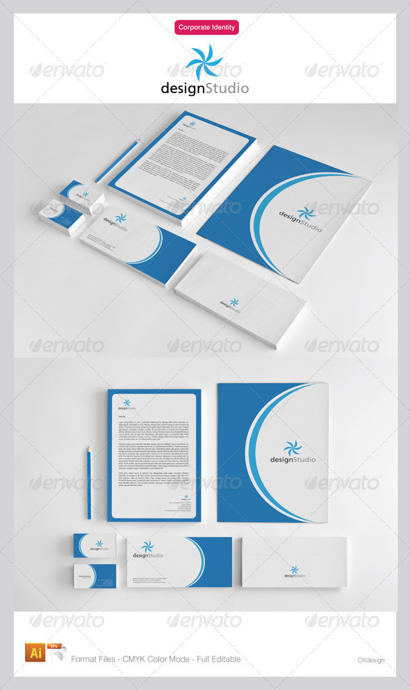Designstudio Corporate Identity - Corporate Business Cards