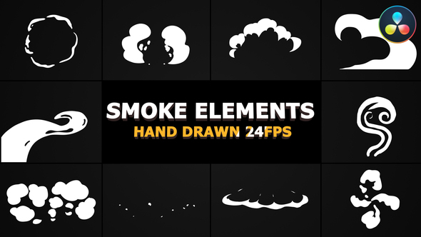 2D FX SMOKE Elements | DaVinci Resolve