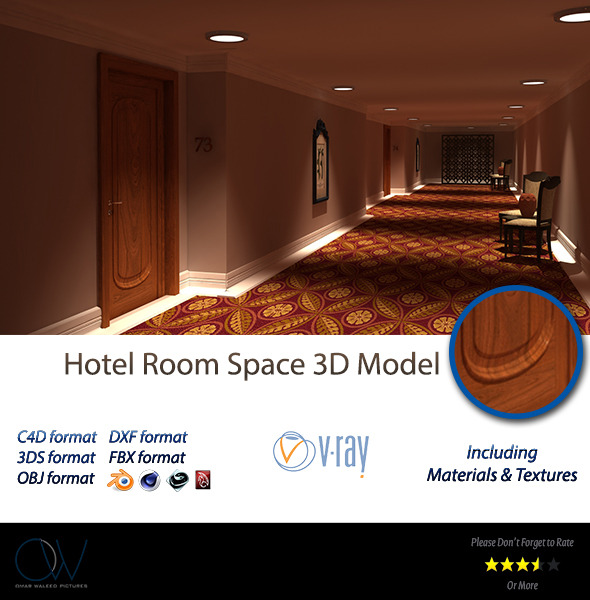 Hotel Room Space - 3Docean 2890905