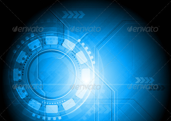 Colourful technical design - Backgrounds Decorative