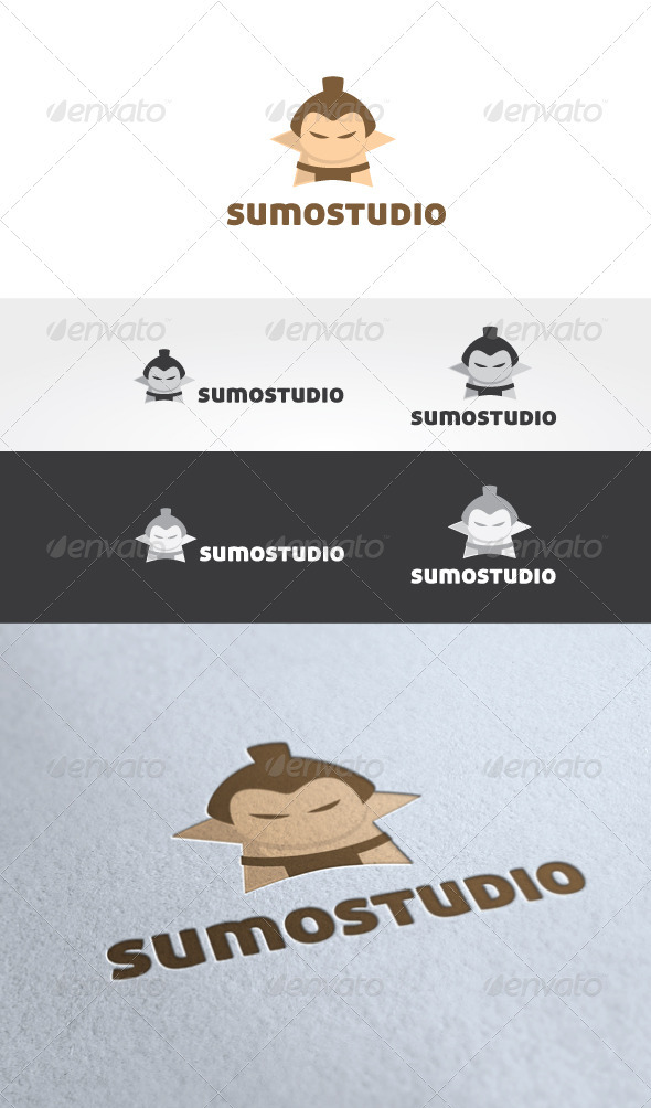 Sumo Studio Logo Template - Humans Logo Templates