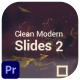 Clean Modern Slides 2 For Premiere Pro - VideoHive Item for Sale