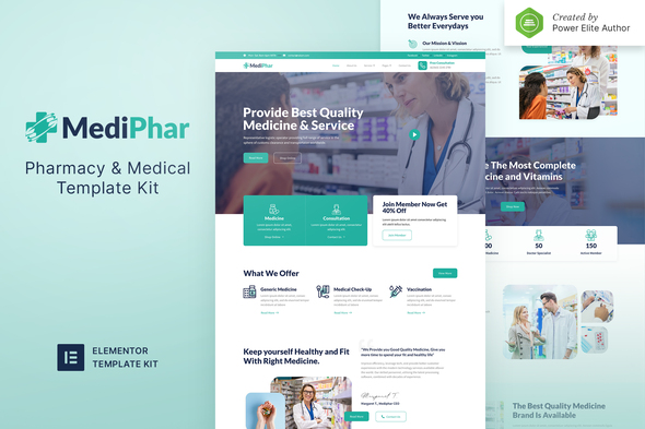 Mediphar - PharmacyMedical - ThemeForest 31524114