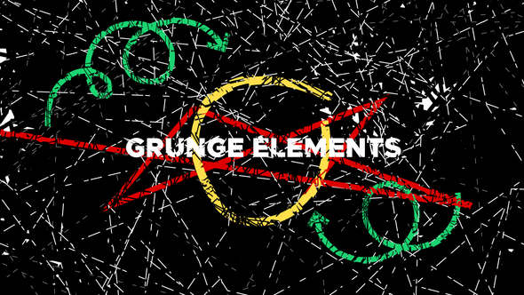 Grunge Elements - VideoHive 31532648