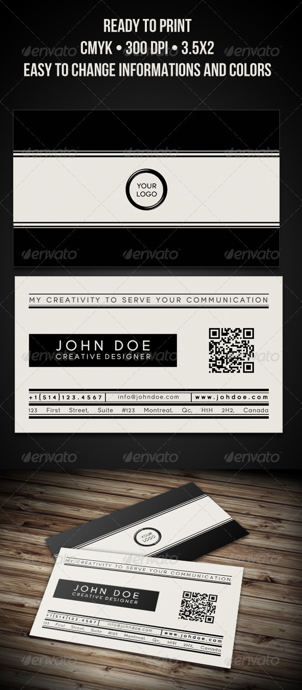 Modern and Classy Business Card - Creative Business Cards