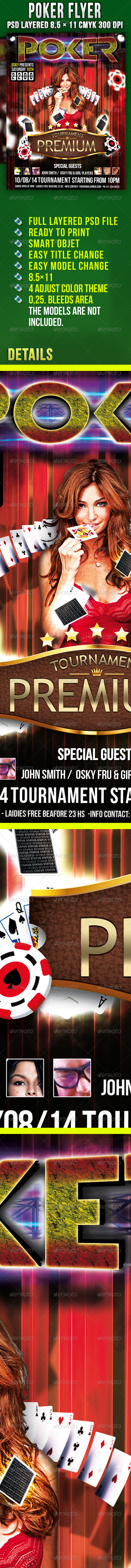 Poker Party - Events Flyers