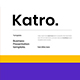 Katro – Business PowerPoint Template