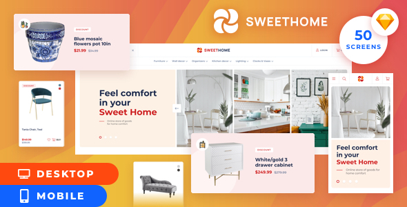 SweetHome - DesktopMobile - ThemeForest 26833222