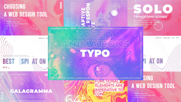 Galagramma typography pack