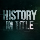 History in Title - VideoHive Item for Sale