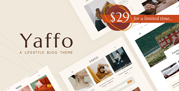 Yaffo – A Lifestyle WordPress Blog Theme