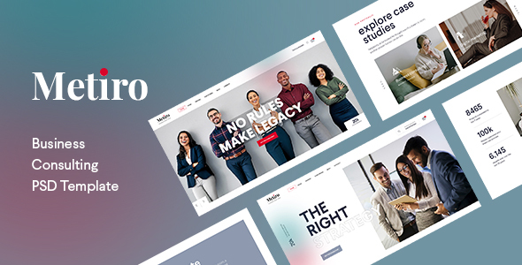 Metiro - Business - ThemeForest 31426404