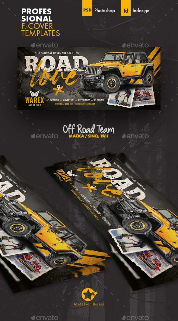 Off Road Cover Templates