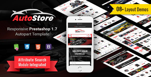 AutoStore – Responsive PrestaShop 1.7 Autopart Theme