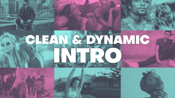 Clean Dynamic Intro - VideoHive 31552971