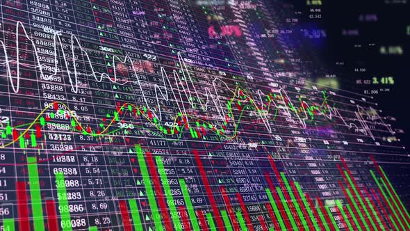 Financial Big Data Technology Internet Stock Market Information Chart Trend Chart alt