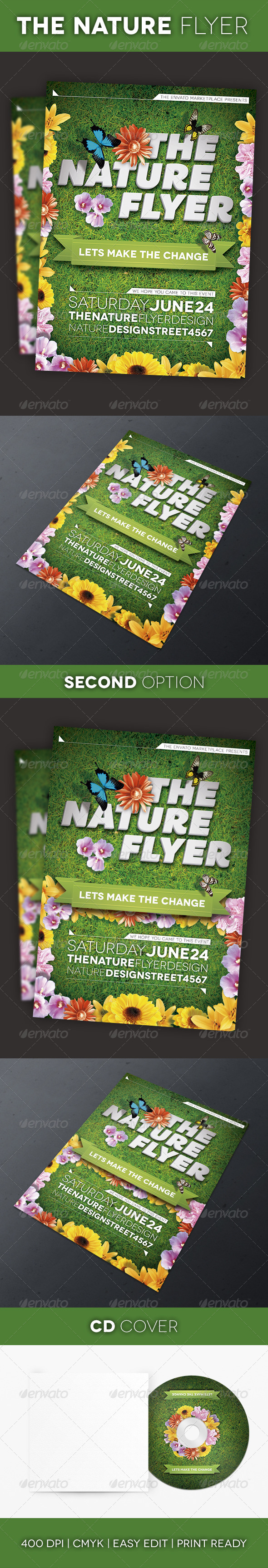 The Nature Flyer - Events Flyers