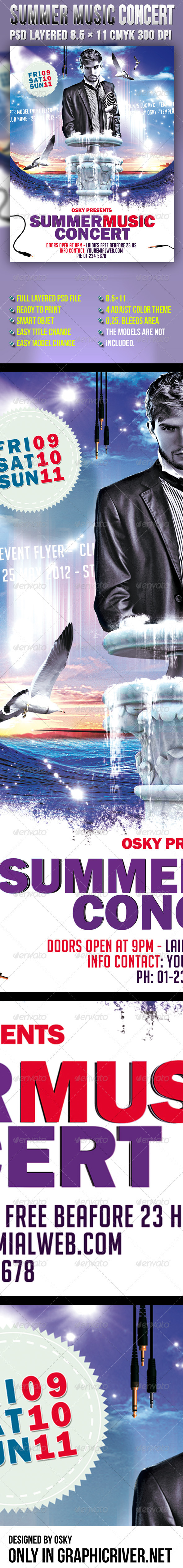 Summer Music Concert - Clubs & Parties Events