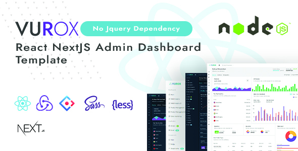 Vurox - React - ThemeForest 27010128