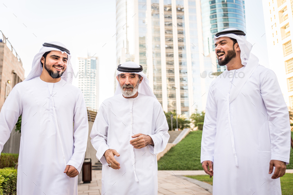 Group of businessmen in Dubai Stock Photo by oneinchpunchphotos | PhotoDune