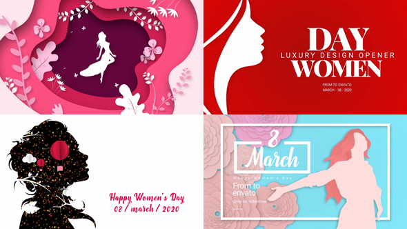 Happy Womens Day - VideoHive 31575139