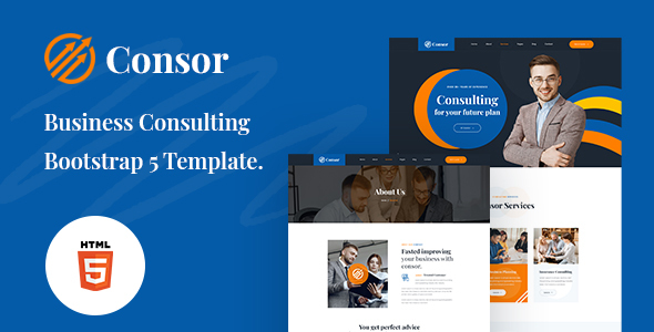 Consor – Business Consulting Bootstrap 5 Template