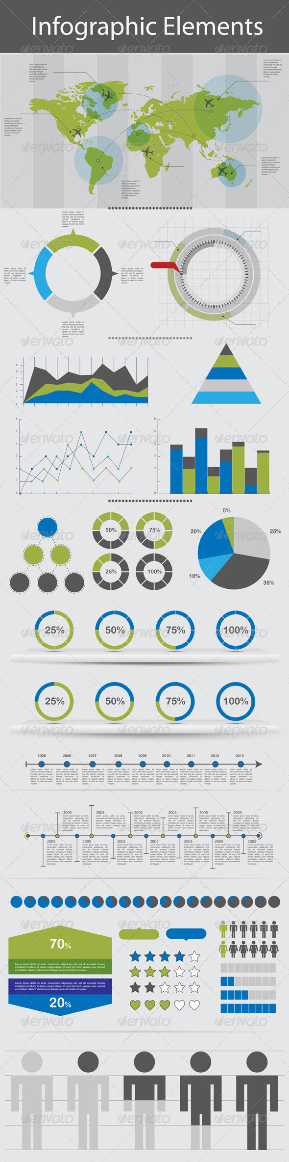 Infographic Elements - Miscellaneous Vectors