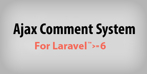 Ajax Comment System - CodeCanyon 12660889