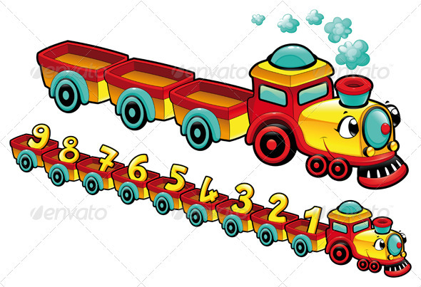 Funny train. - Travel Conceptual