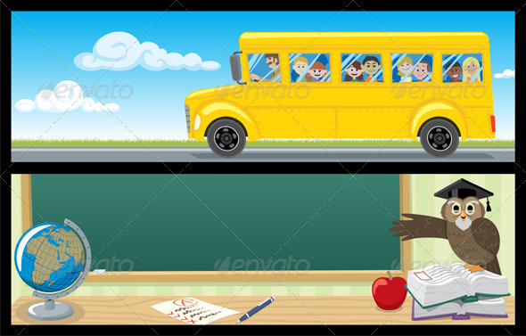Educational Banners - Web Elements