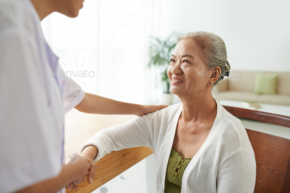 Thankful patient - Stock Photo - Images