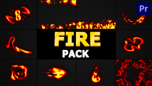 Fire Pack | Premiere Pro MOGRT
