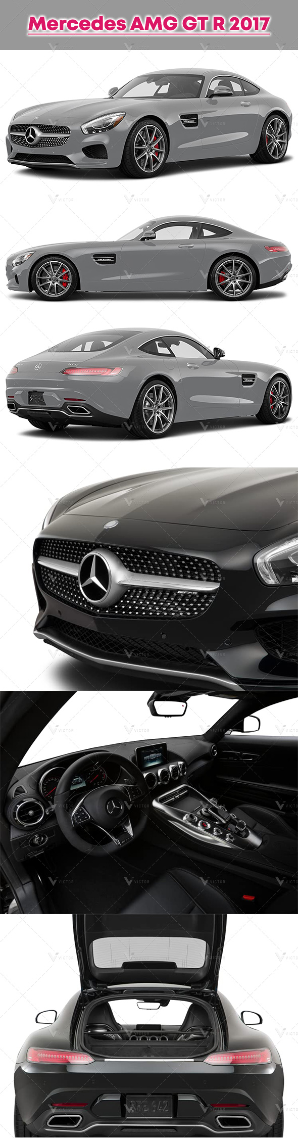 Mercedes AMG GT - 3Docean 31602677