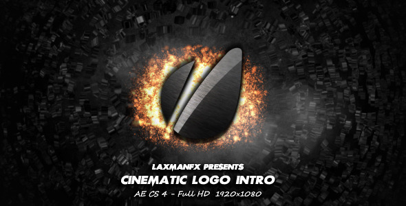 cinematic logo intro