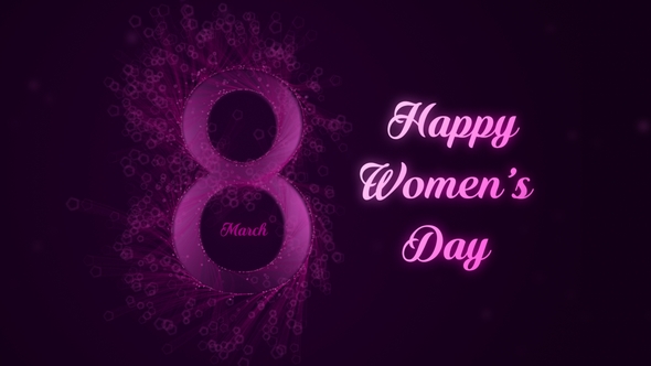 Happy Womens Day - VideoHive 30996321