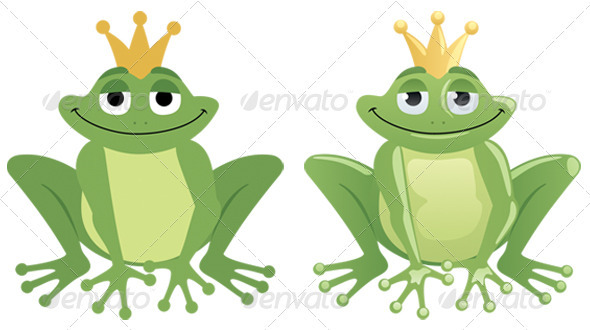 Frog Prince - Characters Vectors
