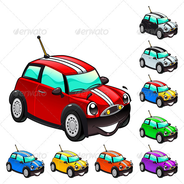 Funny car. - Travel Conceptual