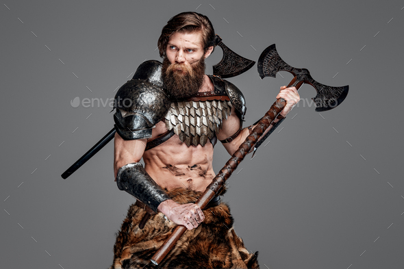 Double Sided Viking Axe – vikingarmoury