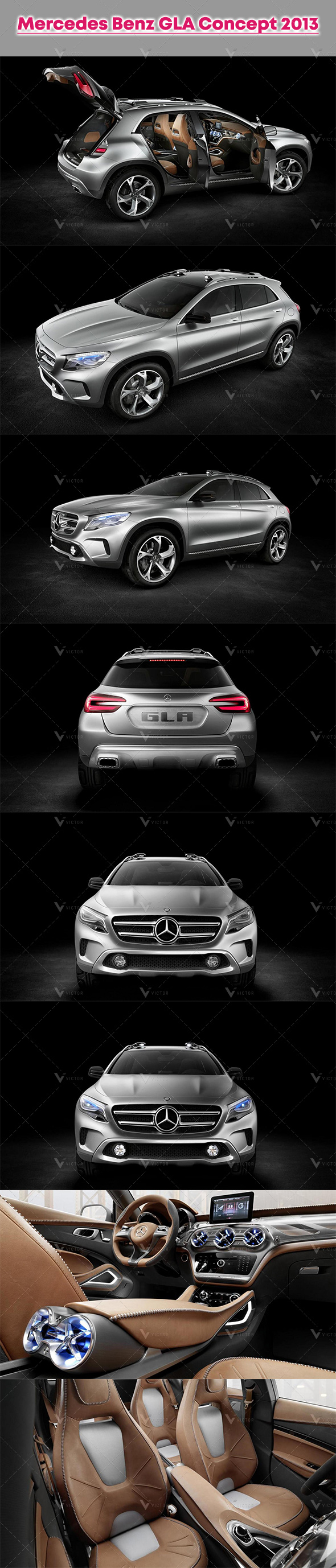 Mercedes Benz GLA - 3Docean 31644503