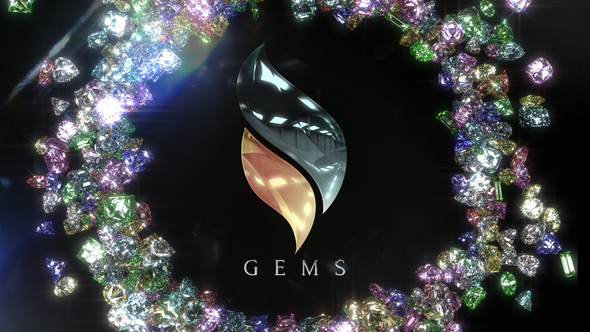 Gem Logo Reveal - VideoHive 31649730