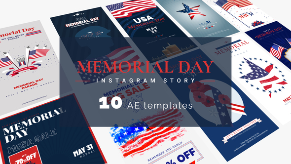 Memorial Day4th Of - VideoHive 31660666