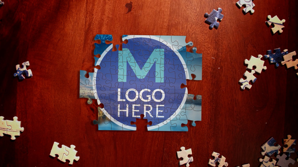 Puzzle Logo Reveal